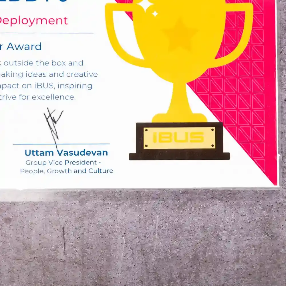 Personalized Certificate